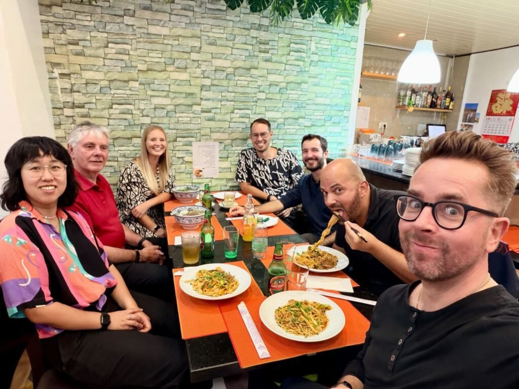 Meeting new friends in Gran Canaria